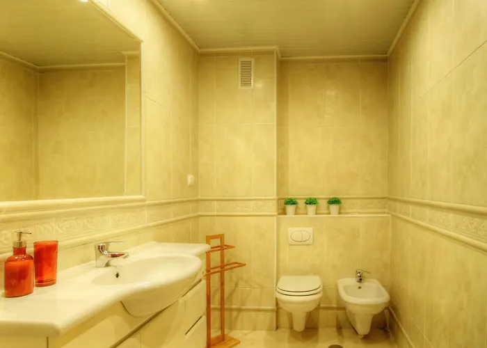 Apartmán Balcony With View, Private Garage, An Elevator *